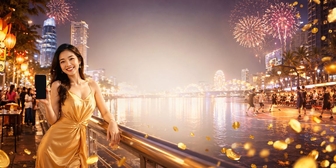 Người dùng Đà Nẵng nạp tiền đặt cược bóng rổ tại chợ đêm qua điện thoại