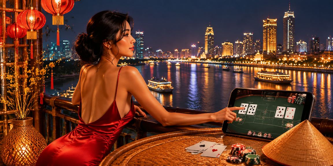 Người dùng vùng Mekong trải nghiệm baccarat và giải trí trực tuyến qua điện thoại
